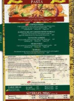 Sammios Family Italian menu