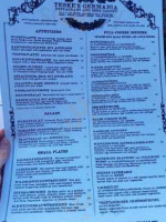 Teske's Germania Beer Garden menu