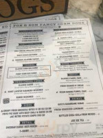 Fox Son Fancy Corndogs menu