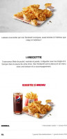 Kfc Cherbourg menu