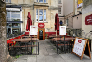 The Burger Joint inside