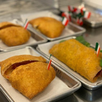 Panzerotti Bites food