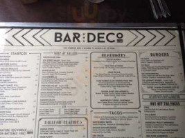 Deco menu