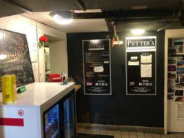 Potter's Pasties inside