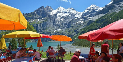 Berghotel Oeschinensee Familie Wandfluh food