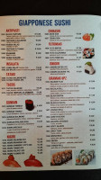 Bambus Sushi Orientale menu