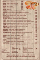 Angelo’s Pizza Snacks menu