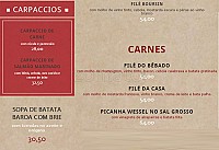 Guimas menu