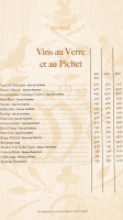 Auberge du Moulin menu