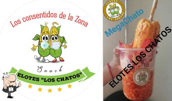 Elotes Los Chatos food