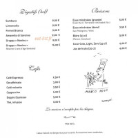 Marco Polo menu