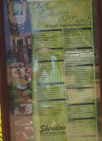 South Sea menu