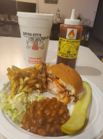 Shawnee's Bates City Bbq inside