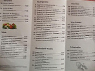 Pizzeria Milano menu