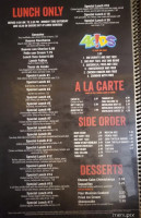 El Paso Mexican Grill menu