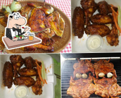 Pollos Asados food