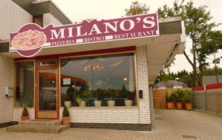 Milano Pizza inside