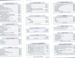 G Lodge Restaurants menu