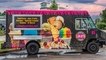 Lulu's Shaved Ice, Frozen Custard, Donuts Coffee food