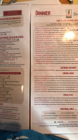 Sette Osteria menu