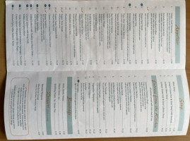 Super Fusion Cuisine menu