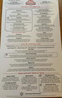 Tack House Pub menu