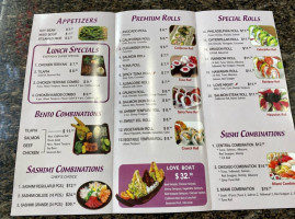 Sushi Teri menu