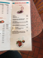 Taqueria Mexico menu