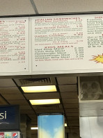 Super Gyro's menu