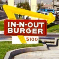 In-n-out Burger food