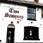 Two Sawyers outside