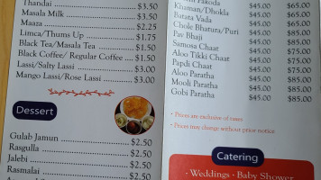 Sukhadia's Snacks Sweets menu