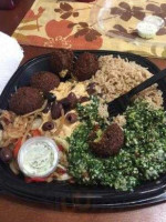 Saj Mediterranean Grill food