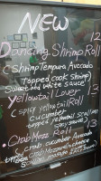 Tommy Sushi menu