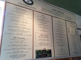 The Cheese Course (plantation) menu