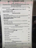 Hong Kong House menu