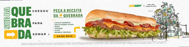 Subway Cristo Rei food