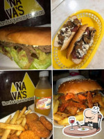 Nava's Hamburguesas Y Alitas food