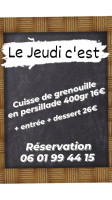 Les voutes menu