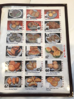 Shanghai menu