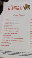 The Nawabs Kitchen menu