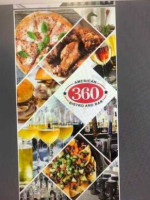 360 American Bistro & Bar food