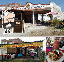 Las Cazuelas Del General food