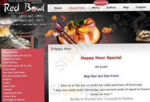 Red Bowl Asian Bistro food