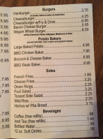 Wagon Wheel Deli And Grill menu