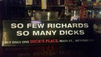 Dick's Place food