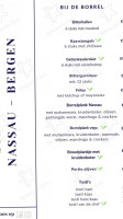 Golf Van Bergen menu