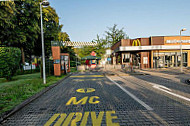 McDonald`s outside