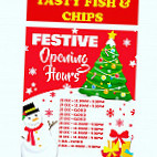 Tasty Fish And Chips menu