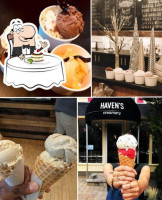 Haven's Creamery food